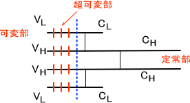 可変部、定常部、超可変部
